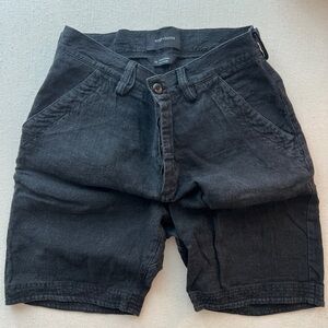 Men's Wings + Horns Black Casual Shorts